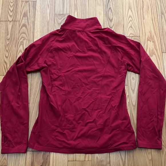 Tuff Athletics Red Zip Up Sweater - Picture 7 of 7